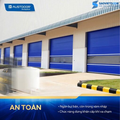 Cửa Cuốn Nhanh PVC Austdoor AD2000I Chính Hãng 14 4