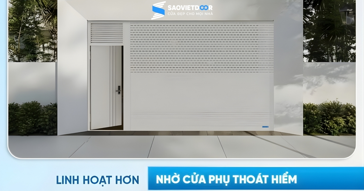 Cửa Thoát Hiểm 2 Trong 1 Austdoor Chính Hãng 16 Cửa thoát hiểm 2 trong 1 austdoor