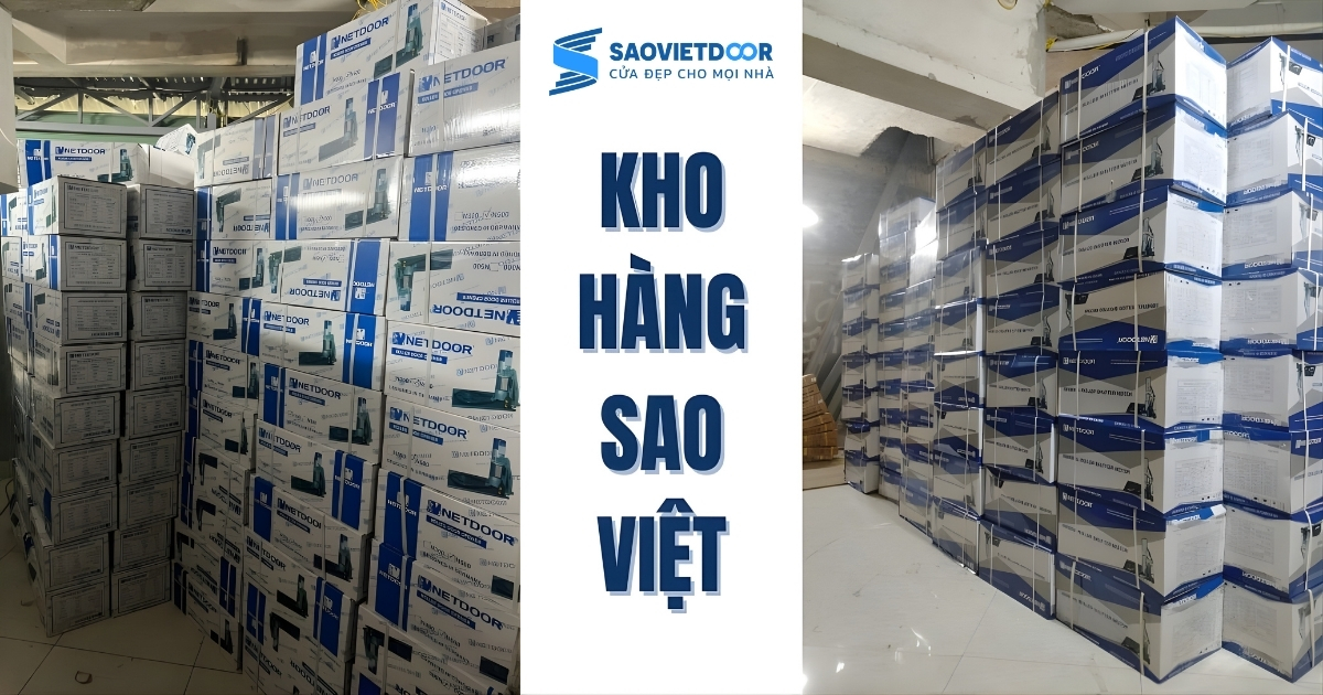 Kho hàng Saovietdoor luôn sẵn sàng phục vụ Quý khách hàng.