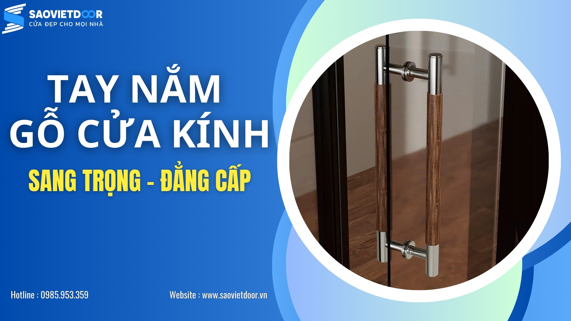 Tay Nắm Gỗ Cửa Kính: Điểm Nhấn Sang Trọng Cho Kiến Trúc Nhà Phố 2026 10 Tay Nắm Gỗ Cửa Kính: Điểm Nhấn Sang Trọng Cho Kiến Trúc Nhà Phố 2026