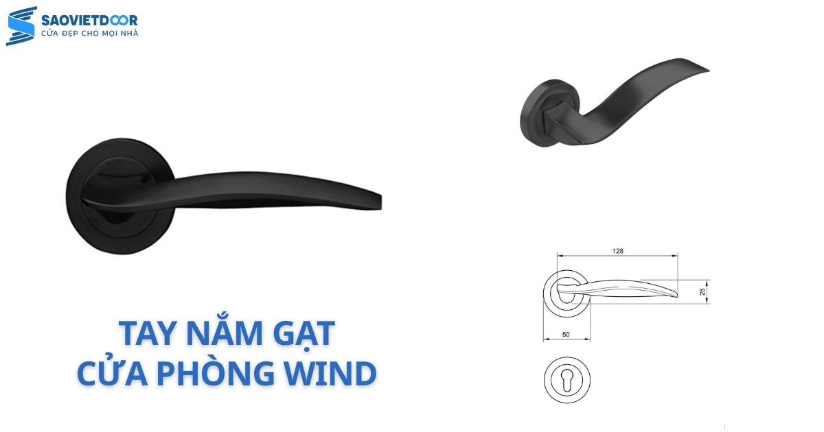 Tay nắm Cửa Phòng WIND 