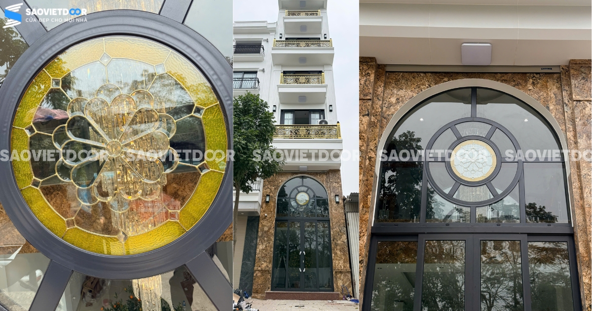 Công Trình Lắp Đặt Combo Cửa Cho Nhà Ống Tại Thạch Thất