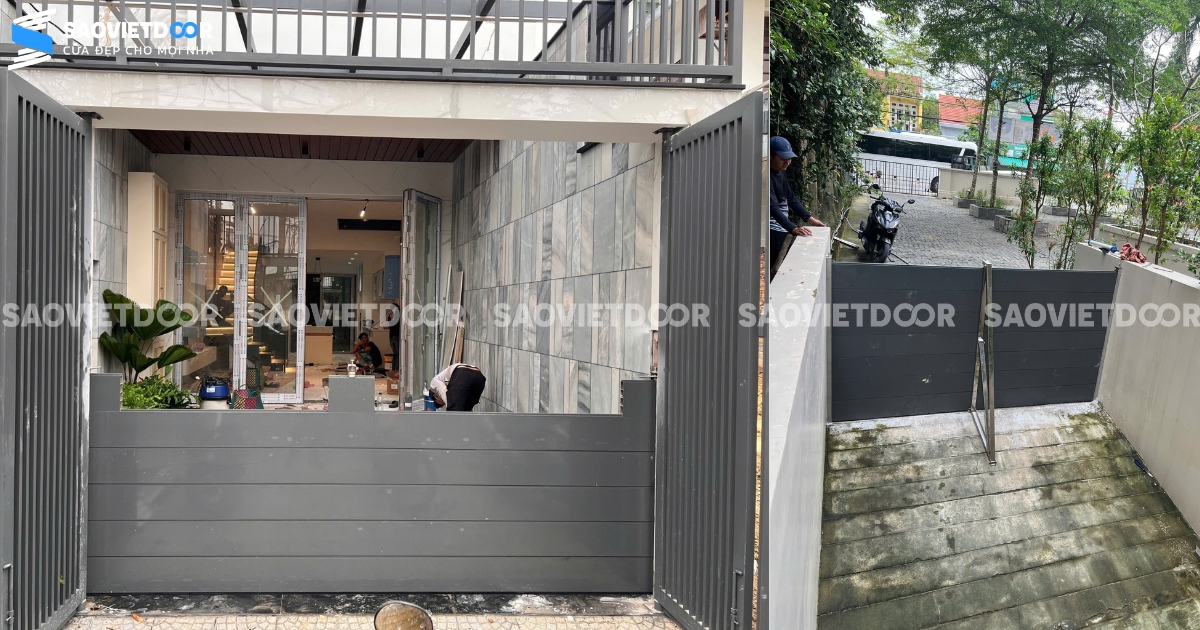 cửa chống ngập tại nhà dân