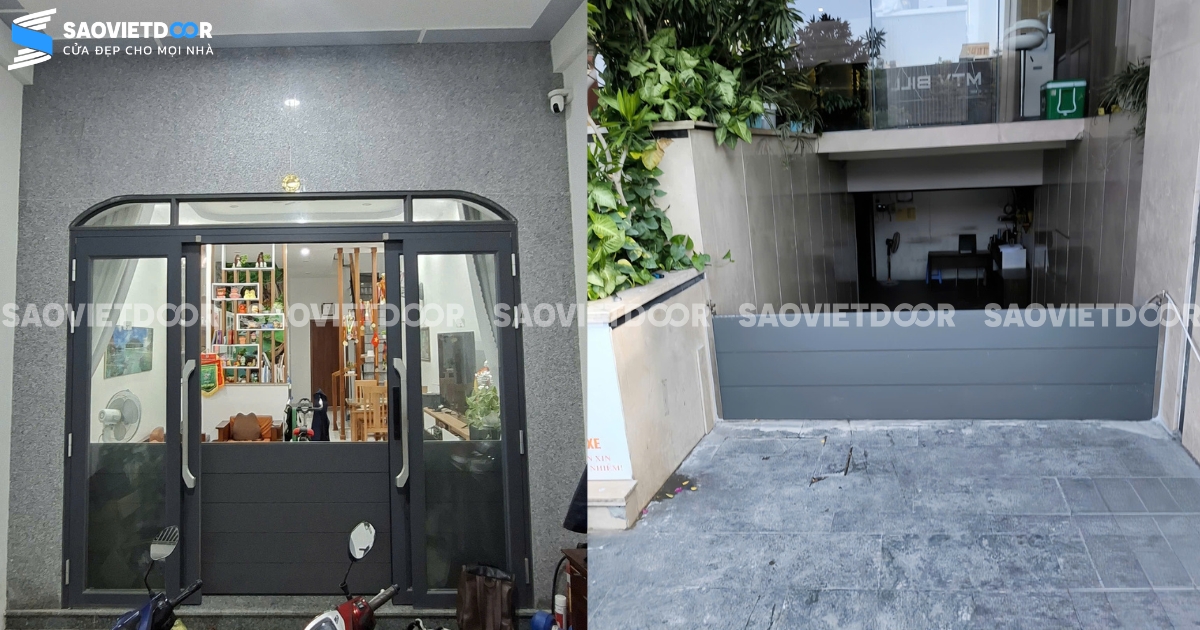 cửa chống ngập tại nhà dân