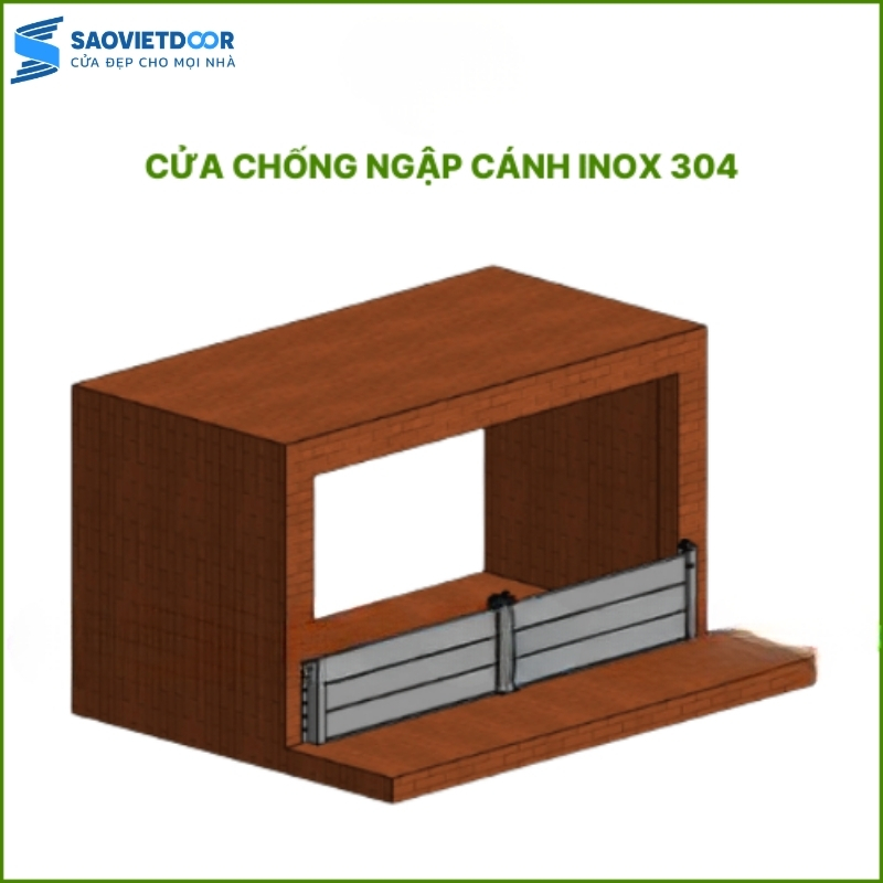 Cửa Chống Ngập Dày 1,5mm