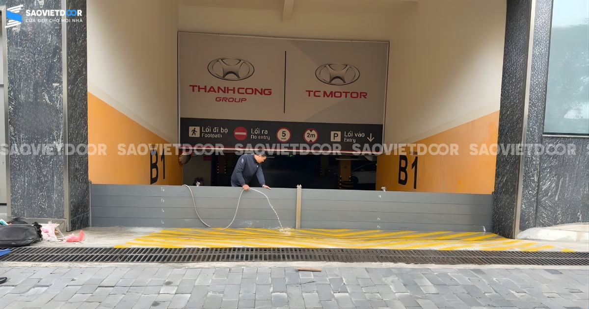 Cửa Chống Ngập Dày 2,0mm 24 Cửa Chống Ngập Bản Dày 1,5mm