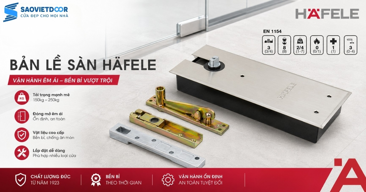 Bản Lề Sàn Thủy Lực Häfele