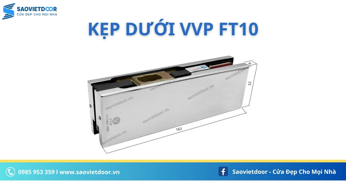 Kẹp Kính Dưới VVP FT10
