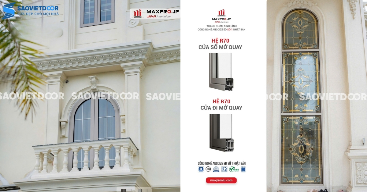 Công Trình Sử Dụng Hệ 70 Maxpro Màu Champagne, Phụ Kiện Giesse 21 Công Trình Sử Dụng Hệ 70 Maxpro Màu Champagne, Phụ Kiện Giesse