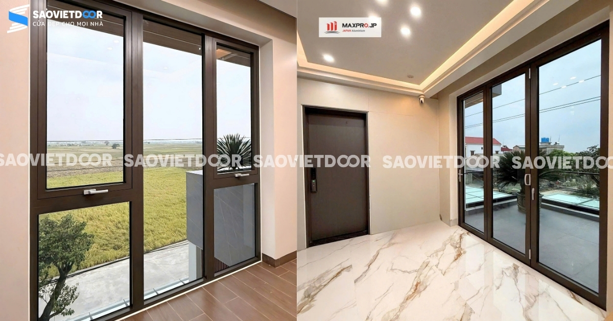 Công Trình Sử Dụng Hệ Thống Cửa Nhôm Maxpro 18 Công Trình Sử Dụng Hệ Thống Cửa Nhôm Maxpro