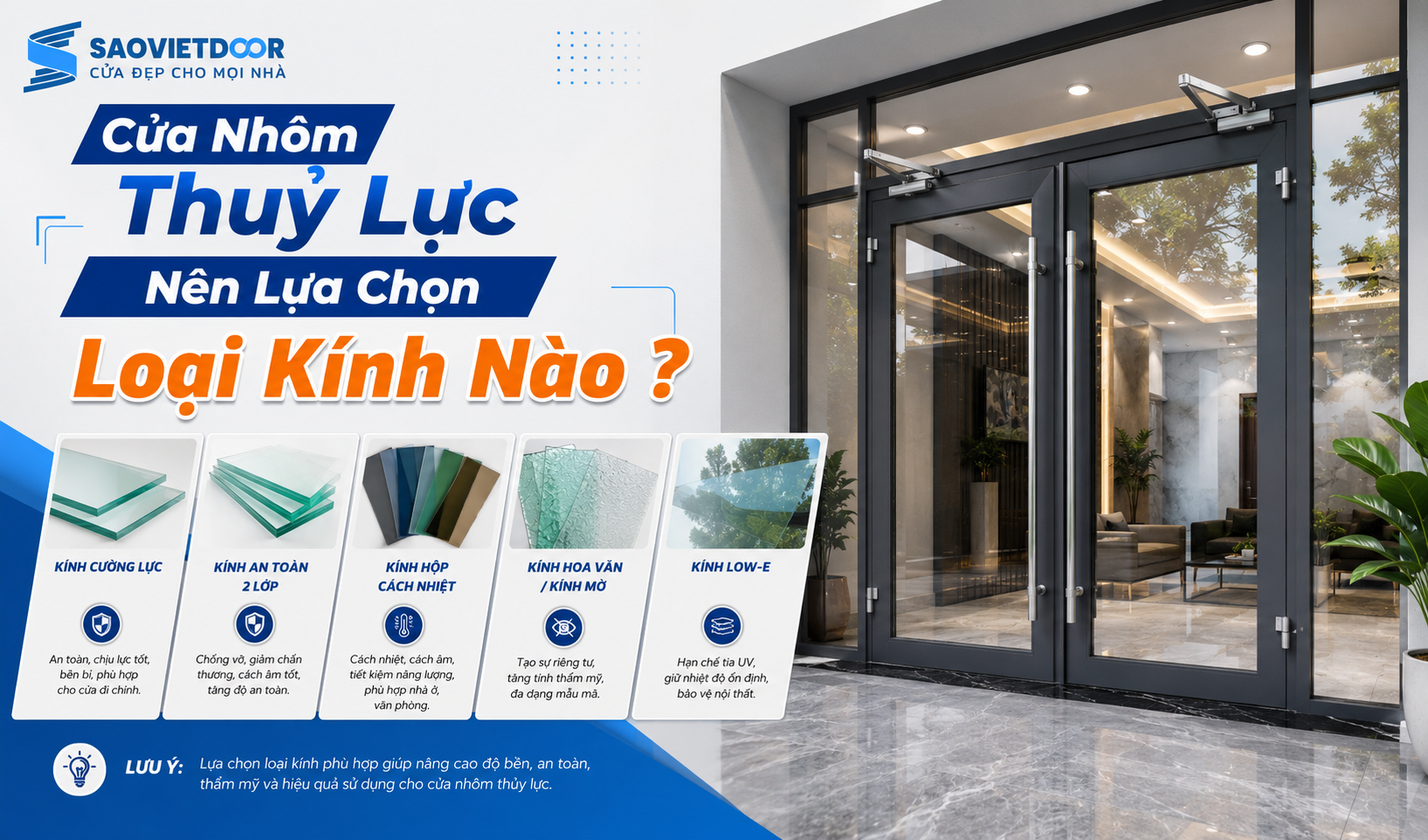 Cửa Nhôm Thuỷ Lực Nên Lựa Chọn Loại Kính Nào 30 40d1dd96 0897 45ae b5fc ad9d9a589ef8