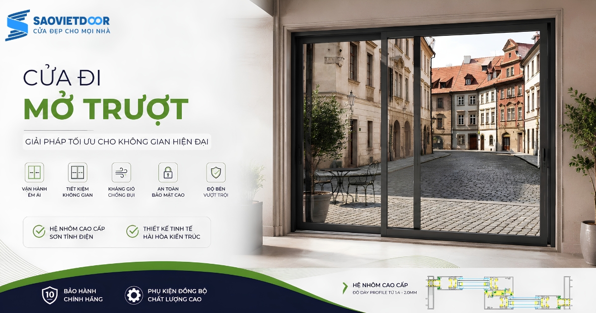 Nhôm Cầu Cách Nhiệt Alvero - Xu Hướng Kiến Tạo Không Gian Sống Chuẩn Châu Âu 19 Cửa Đi Mở Quay 2 Cánh Alvero E-Series ER70