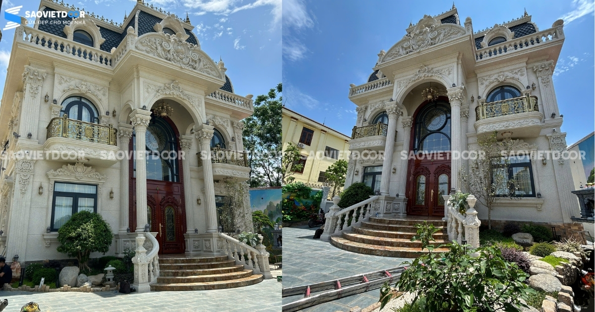 Kiến Trúc Tân Cổ Điển Tại Siêu Biệt Thự