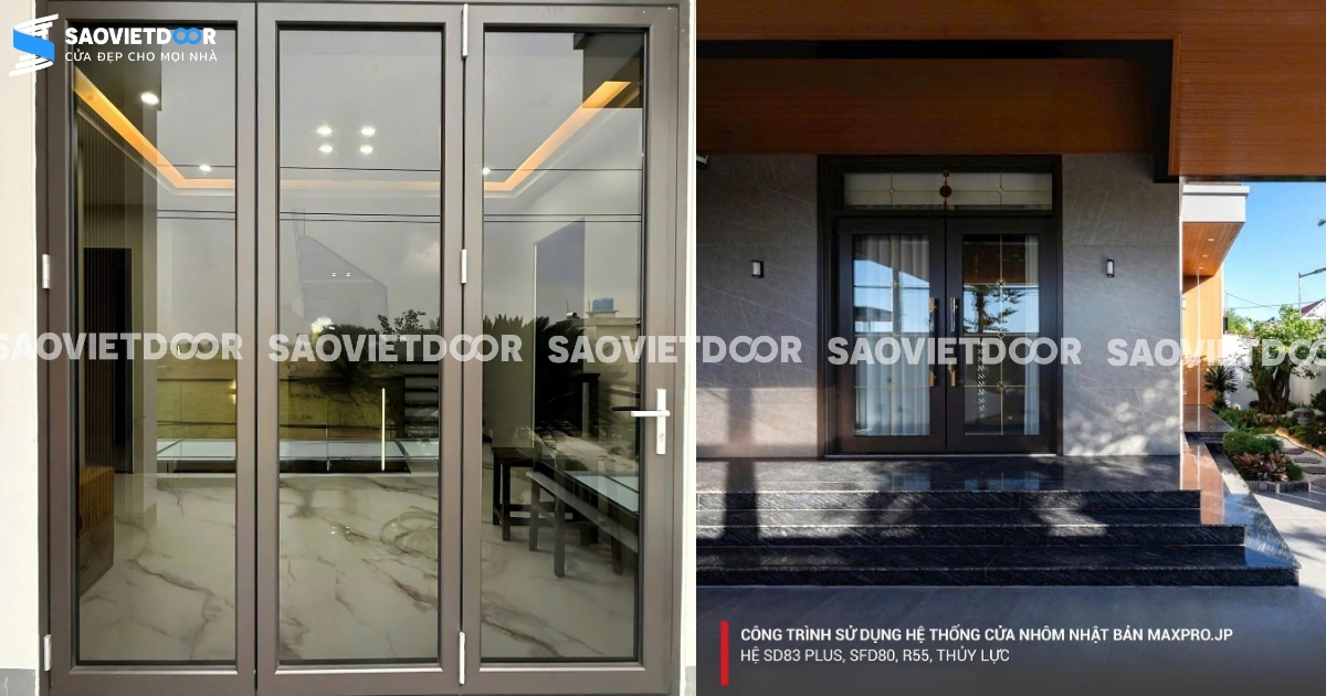 Công Trình Sử Dụng Hệ Thống Cửa Nhôm Maxpro 17 Công Trình Sử Dụng Hệ Thống Cửa Nhôm Maxpro