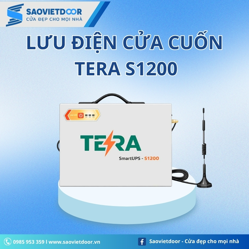 Lưu Điện Cửa Cuốn Tera S1200 9 Motor Netdoor N500 1