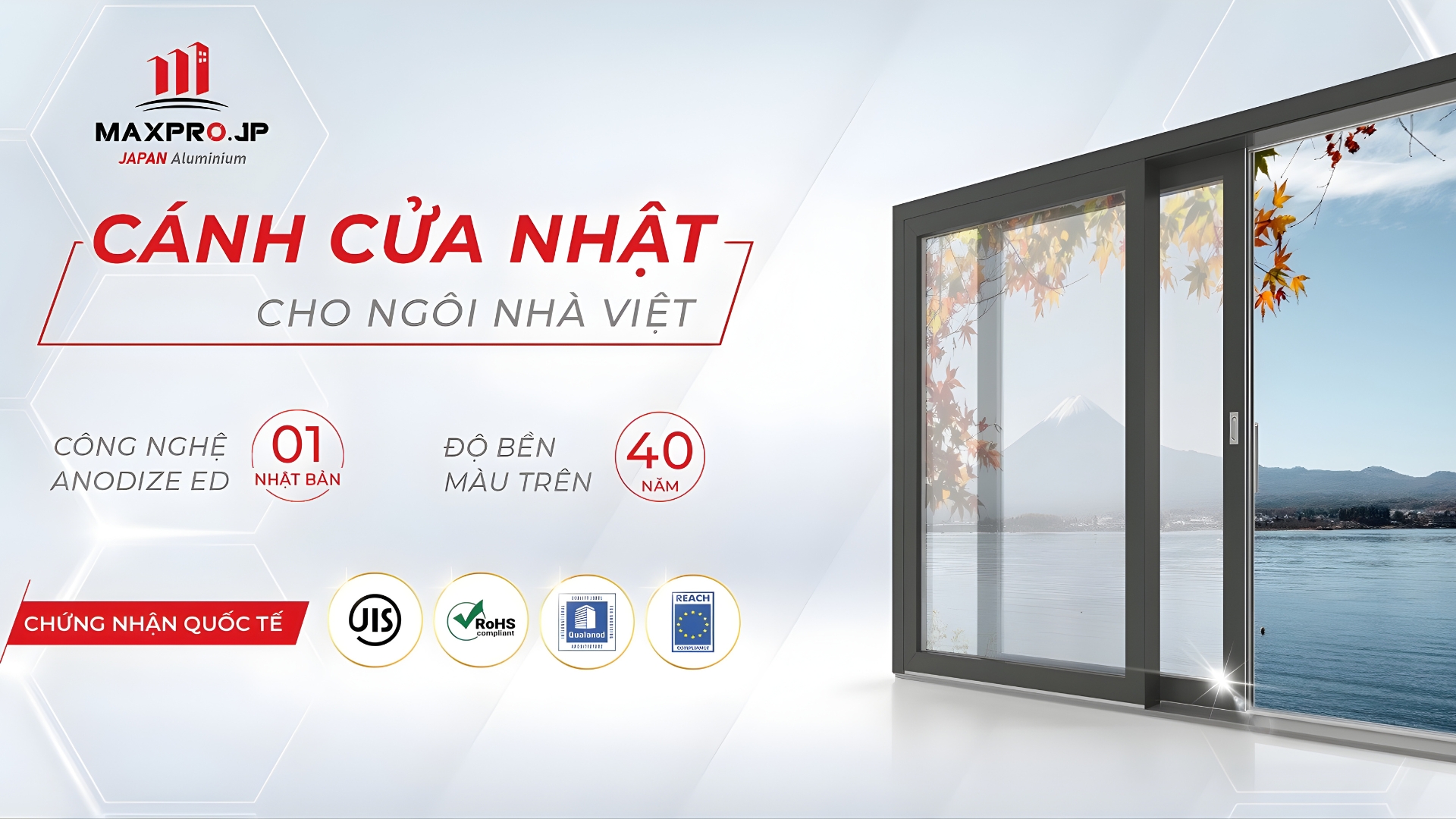 Công trình Hệ R65 All New, SW83, SD115, Lan can SOLEX của Maxpro 16 Thương Hiệu Cao Cấp Maxpro