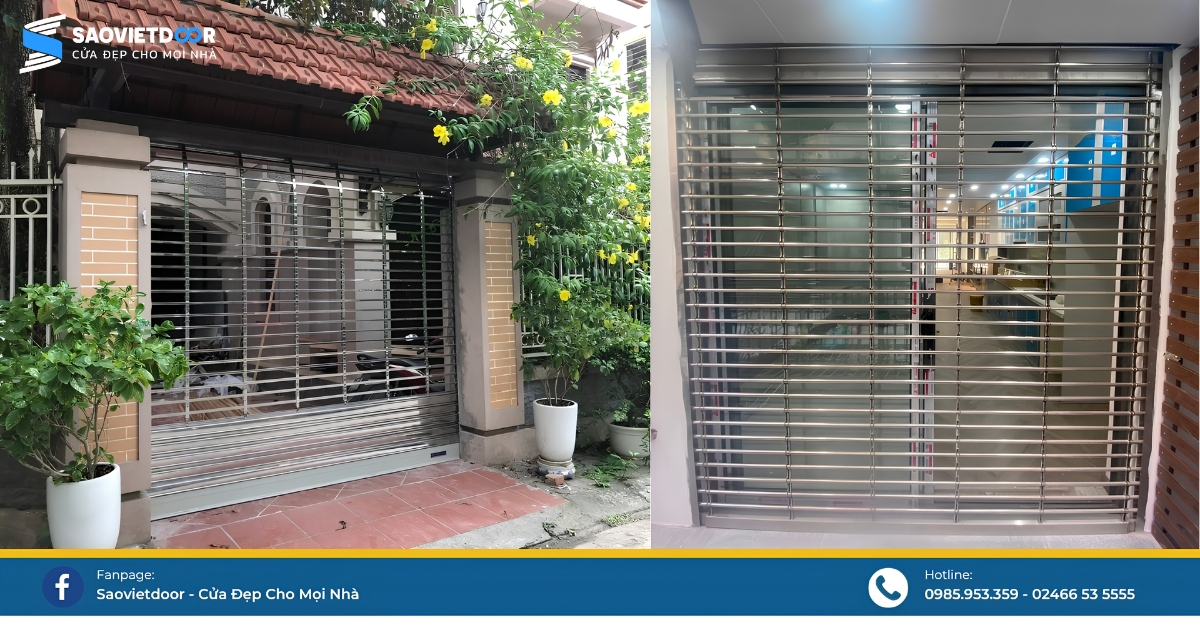 Cửa Cuốn Khớp Thoáng Netdoor