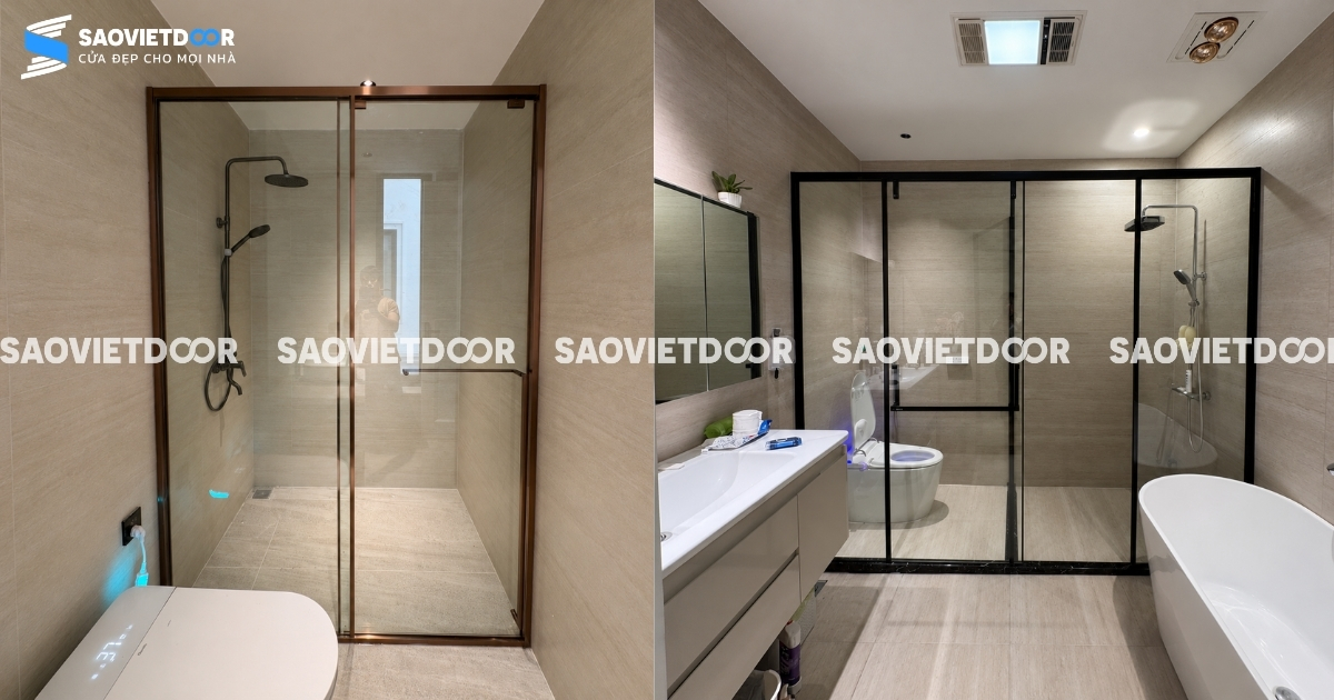 Các Mẫu Phòng Tắm Slim Tại Saovietdoor 14 Các Mẫu Phòng Tắm Slim Đẹp, Đẳng Cấp Nhất Hiện Nay