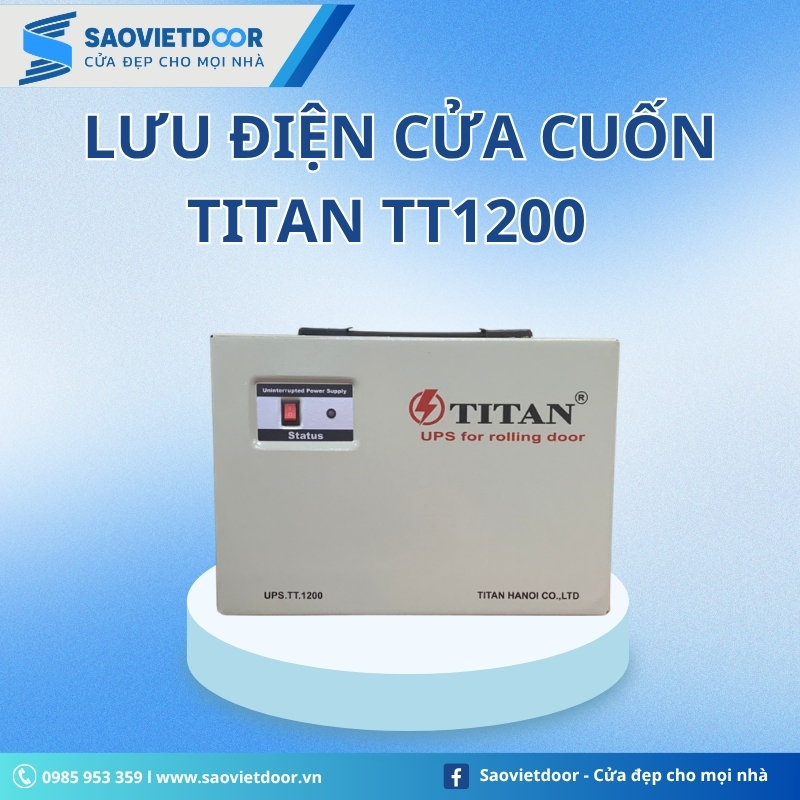 Lưu Điện Cửa Cuốn Titan TT1200