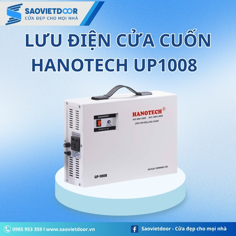Lưu Điện Cửa Cuốn Hanotech UP1008