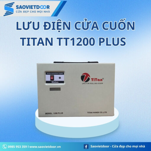 Lưu Điện Cửa Cuốn Titan TT1200 Plus