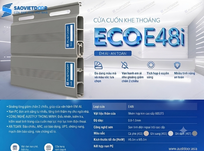 Cửa Cuốn Austdoor E48i
