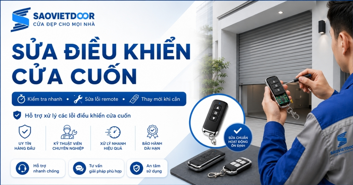 Sửa Điều Khiển Cửa Cuốn Hà Nội – Kiểm Tra Đúng Lỗi 61 1 3