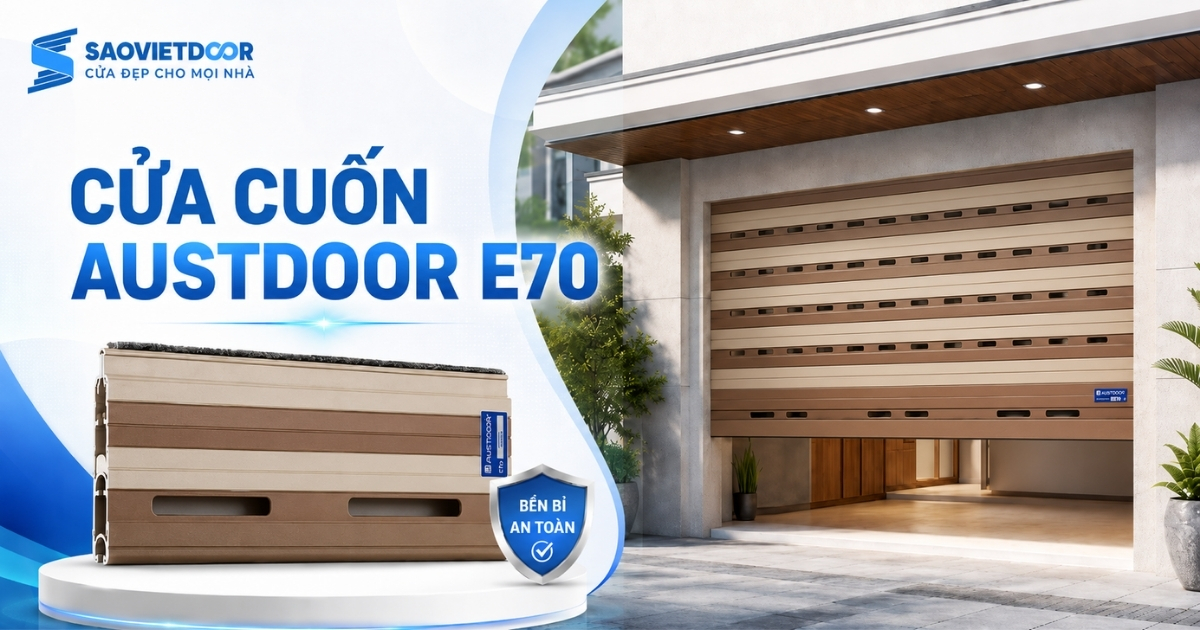Cửa Cuốn Austdoor E70 15 Cửa Cuốn Austdoor E70