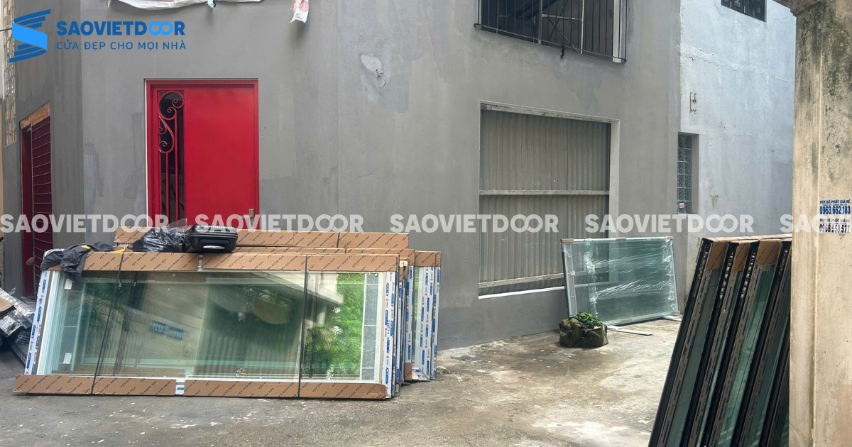 Kiểm Tra Công Trình Sử Dụng Nhôm Xingfa Hệ Class A 14 Kiểm tra khung cửa và vị trí lắp đặt