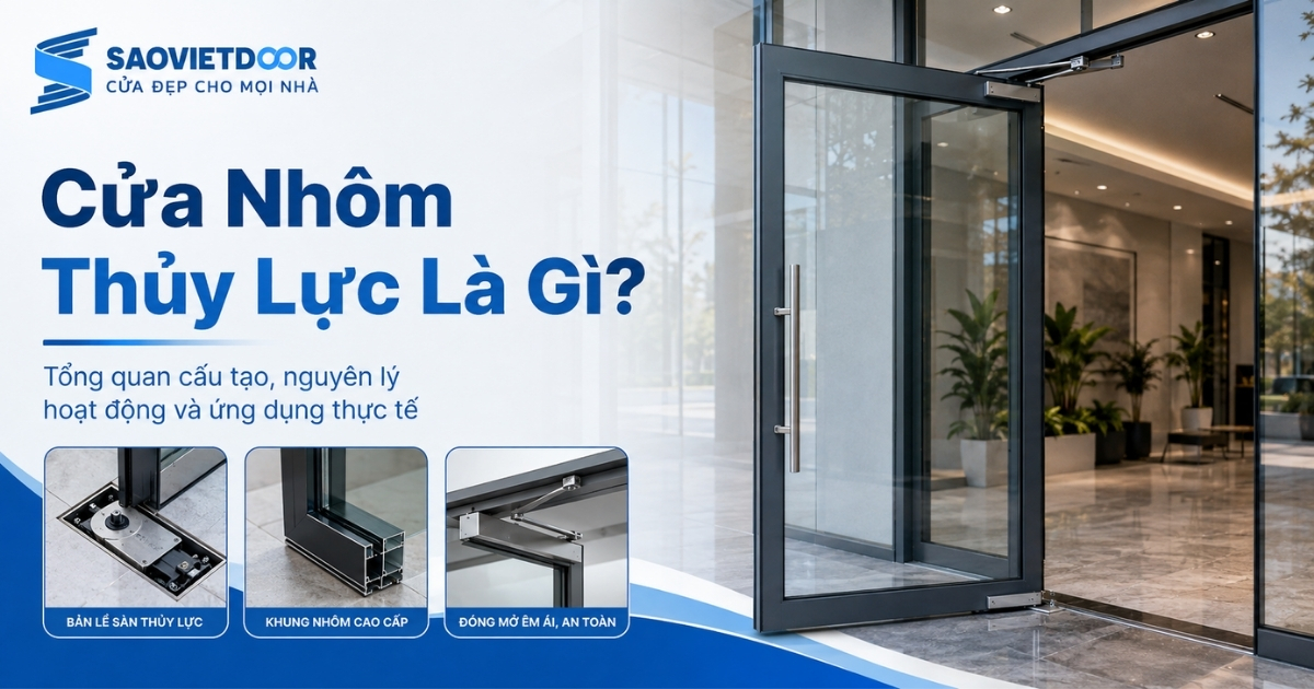 Các Công Trình Thi Công Cửa Nhôm Thủy Lực Đẹp Tại Saovietdoor 17 Cửa Nhôm Thủy Lực Là Gì?