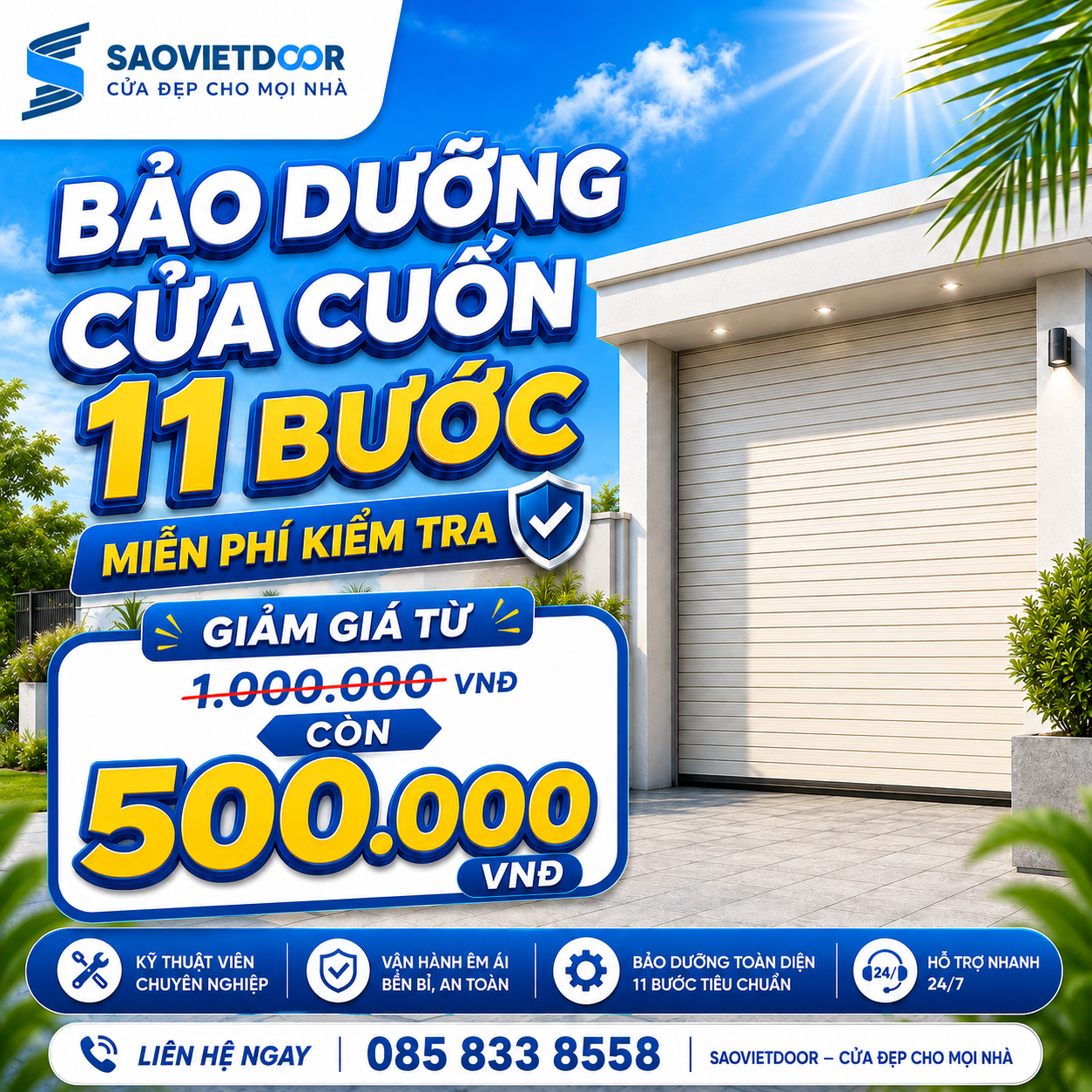 Bảo Dưỡng Cửa Cuốn 11 Bước – Quy Trình Kiểm Tra Toàn Diện Tại Saovietdoor 14 b7b1d972 fd30 401f aa97 1fc4ae94ecfe