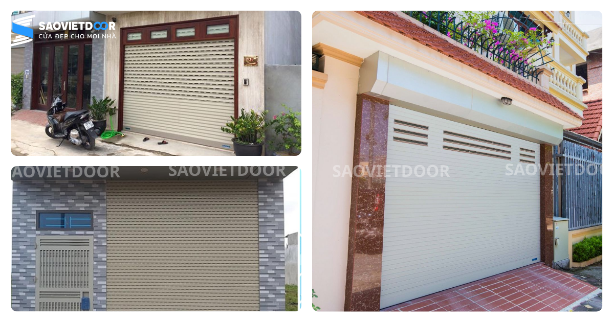 Những Mẫu Cửa Cuốn Nhà Phố Đẹp