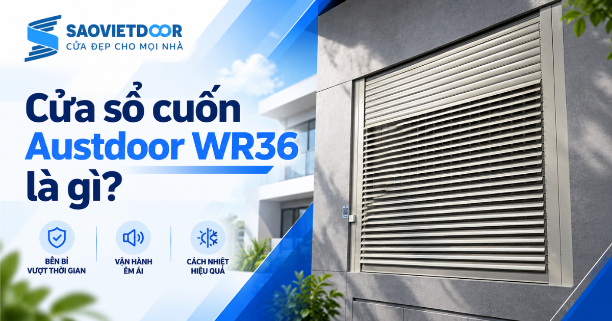 Cửa Sổ Cuốn Austdoor WR36 19 Cửa sổ cuốn Austdoor WR36 là gì?