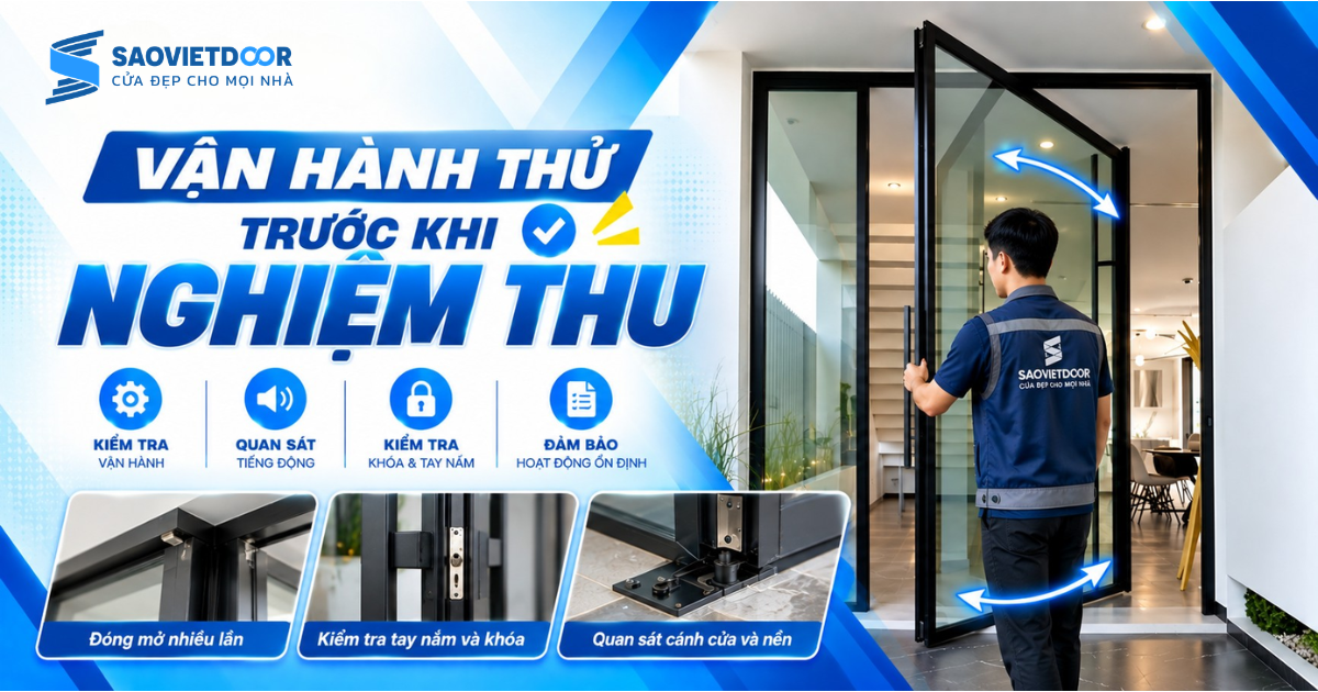 Vận Hành Thử Trước Khi Nghiệm Thu