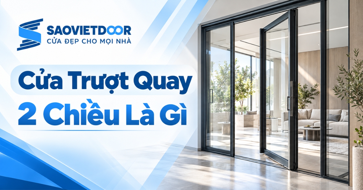 Cửa Trượt Quay 2 Chiều Là Gì?
