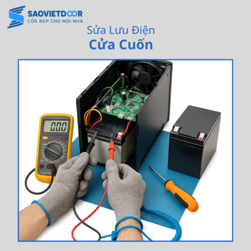 Sửa Lưu Điện Cửa Cuốn - Khắc Phục Lỗi Nhanh Chóng, Chuyên Nghiệp 13 6