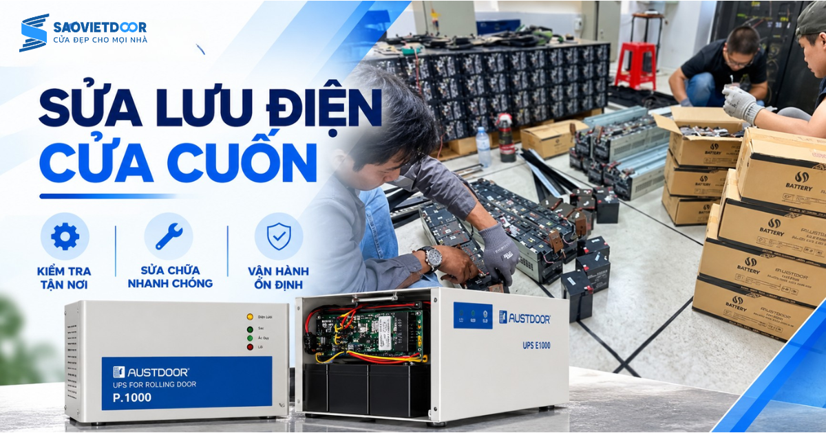 Sửa Lưu Điện Cửa Cuốn - Khắc Phục Lỗi Nhanh Chóng, Chuyên Nghiệp 16 Khung banner 1200x630 px 2