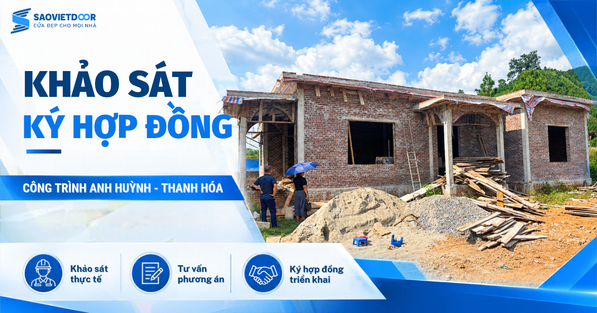 Khảo Sát Công Trình Tại Thanh Hóa – Ký Kết Hợp Đồng Nhà Anh Huỳnh 9 Khung banner 1200x630 px khao sat cong trinh Thanh Hoa
