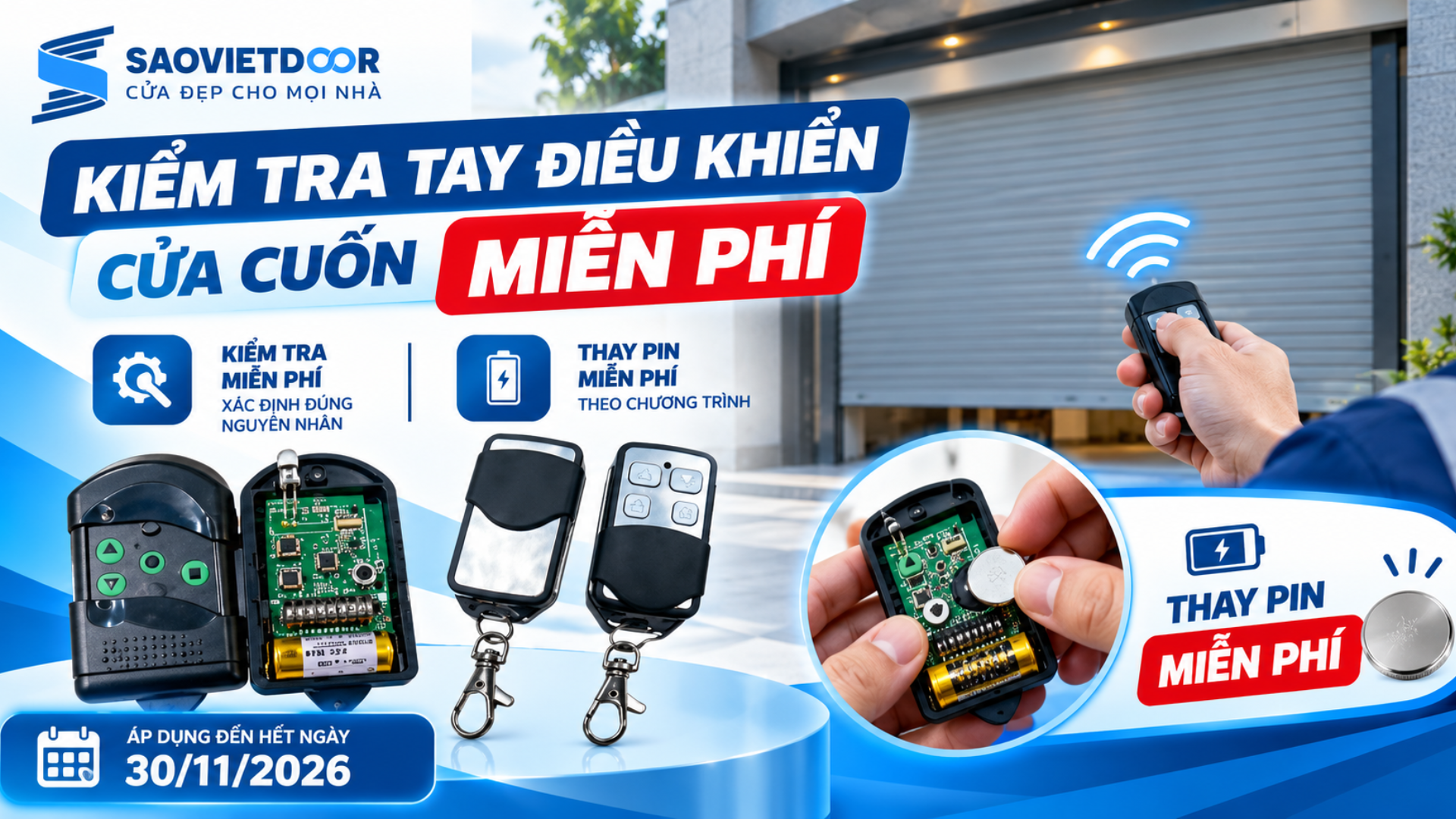 Sửa tay điều khiển cửa cuốn – Kiểm tra miễn phí, thay pin miễn phí 23 Khung bia 1920 x 1080 tay dieu khien